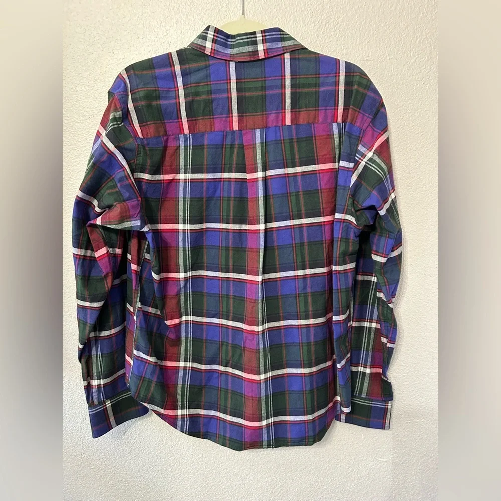 Cruel Girl Plaid Western Snap Shirt Women’s Size Medium - Picture 6 of 9